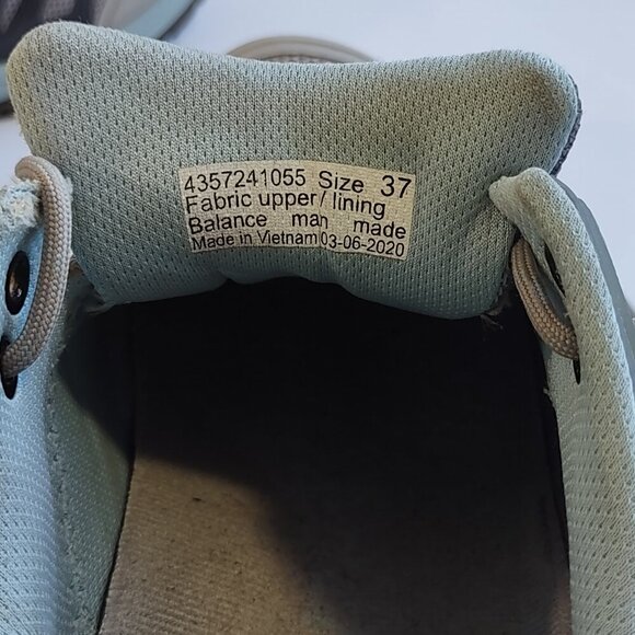 DANSKO Phylicia Waterproof Hiking Shoes Sneakers Grey Mesh EU 37 - US Size 7 - Picture 12 of 14